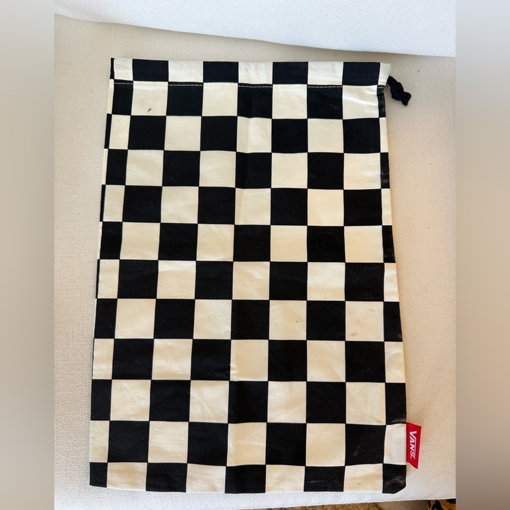 Vans Checkerboard Drawstring Dust Bag